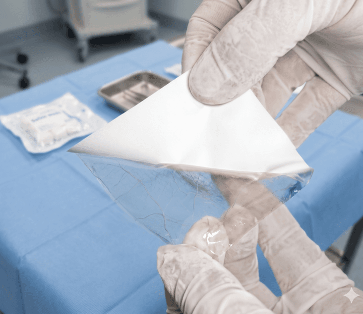 Skin substitute graft membrane